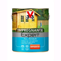 V33 Impregnante all'Acqua Linea Expert Colore Noce Scuro 750 ML