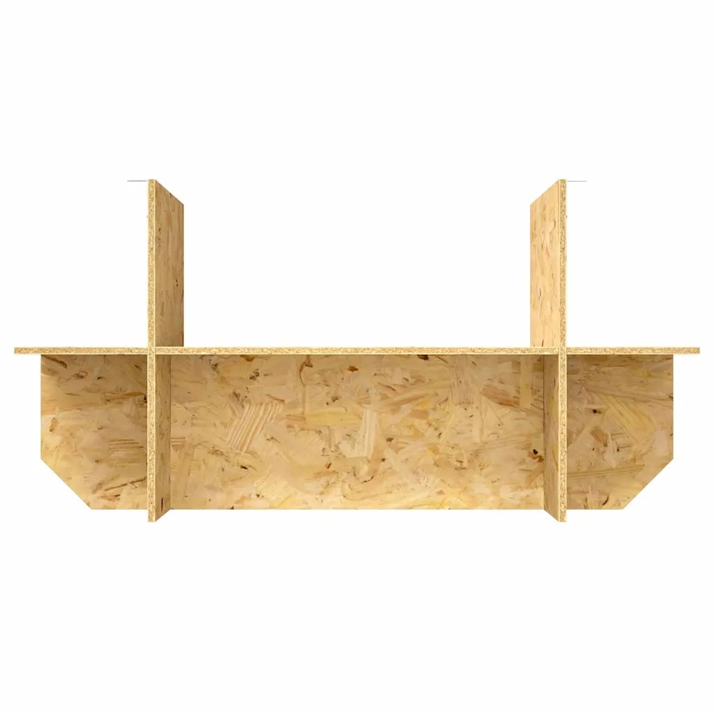 Base per Terrario Marrone 100 x 50 x 50 cm OSB CFW5029171