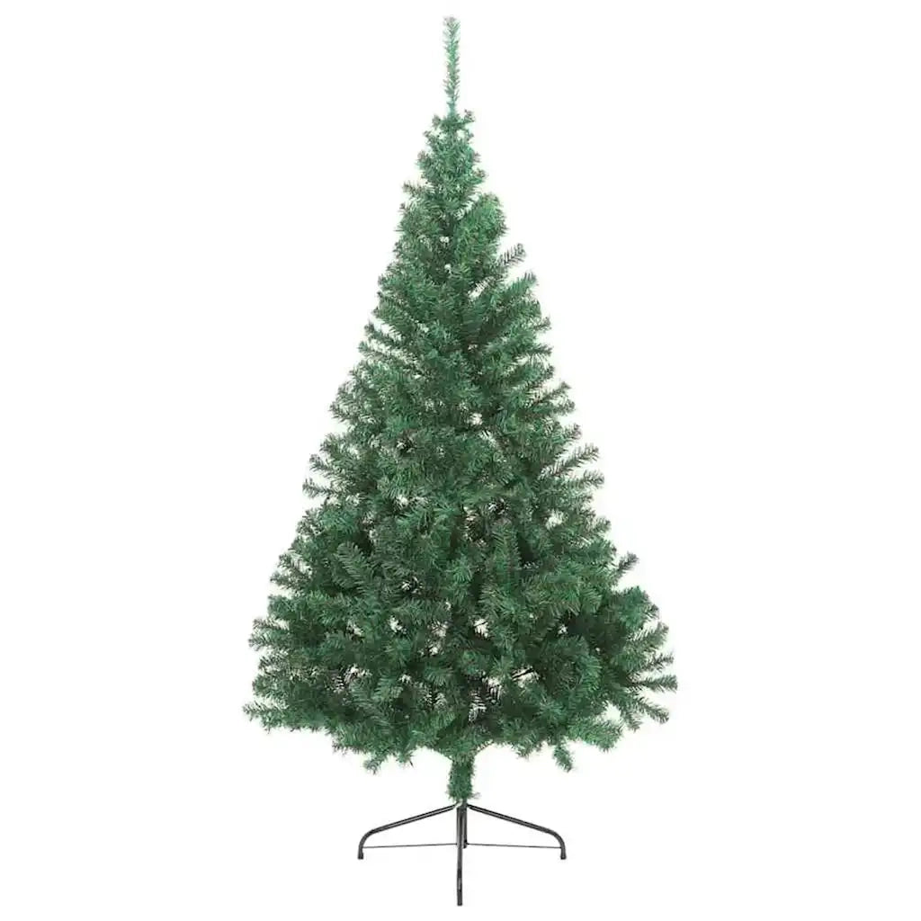 Albero di Natale artificiale con luci integrate Verde 210 cm