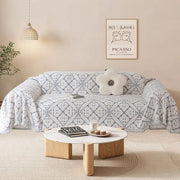 Cuscino per divano pesante 330 g/m² - tessuto in chenille - lavabile in macchina - 1,8 m x 2,1 m - per tutti gli anni - bei ciuffi - copricuscino per divano