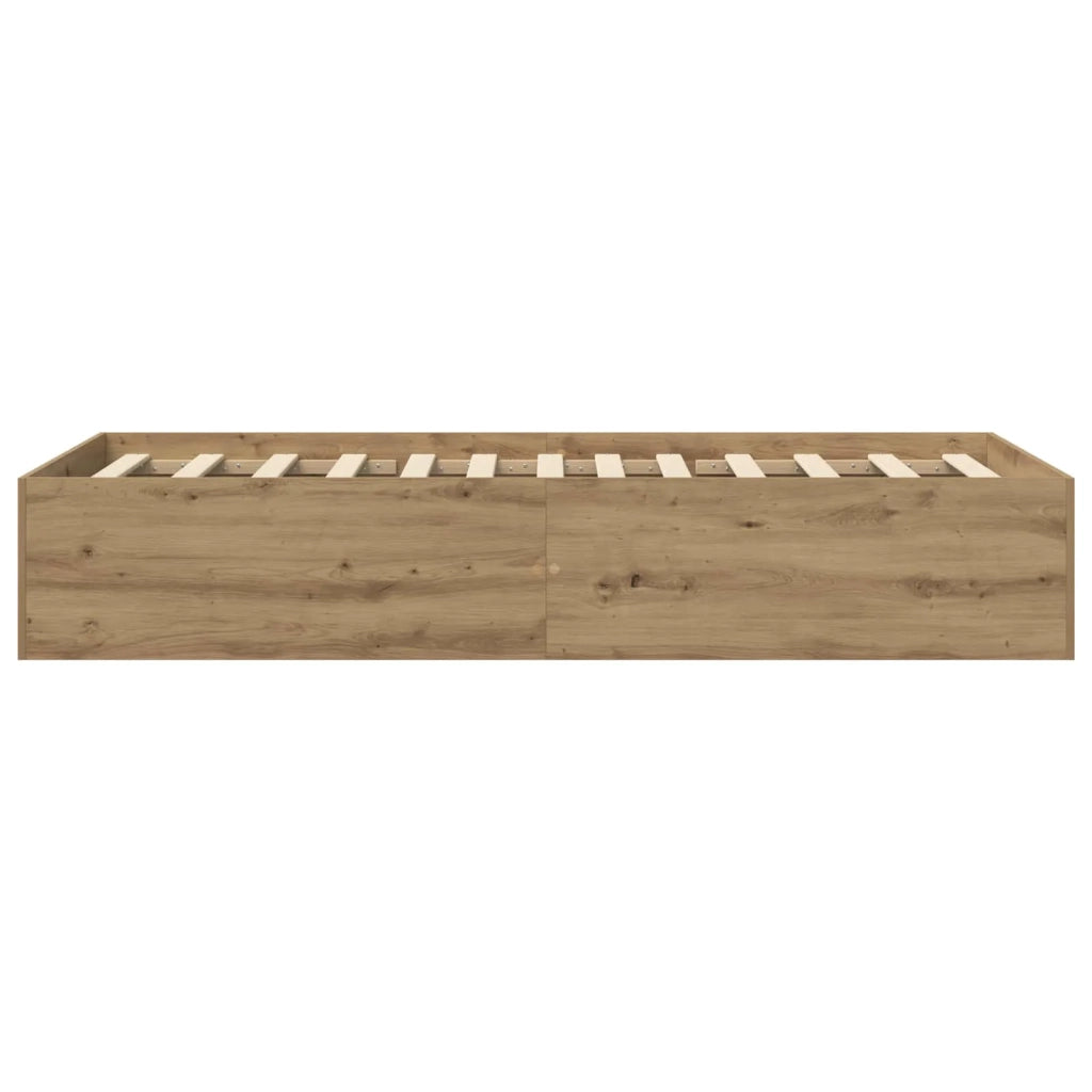 Struttura letto a pavimento Rovere Artigianale 80 x 200 cm 3429548