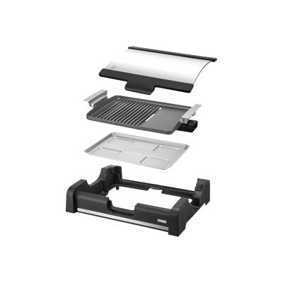 Unold 58535 barbecue per l'aperto e bistecchiera da tavolo elettrico nero 1650 w - 160247