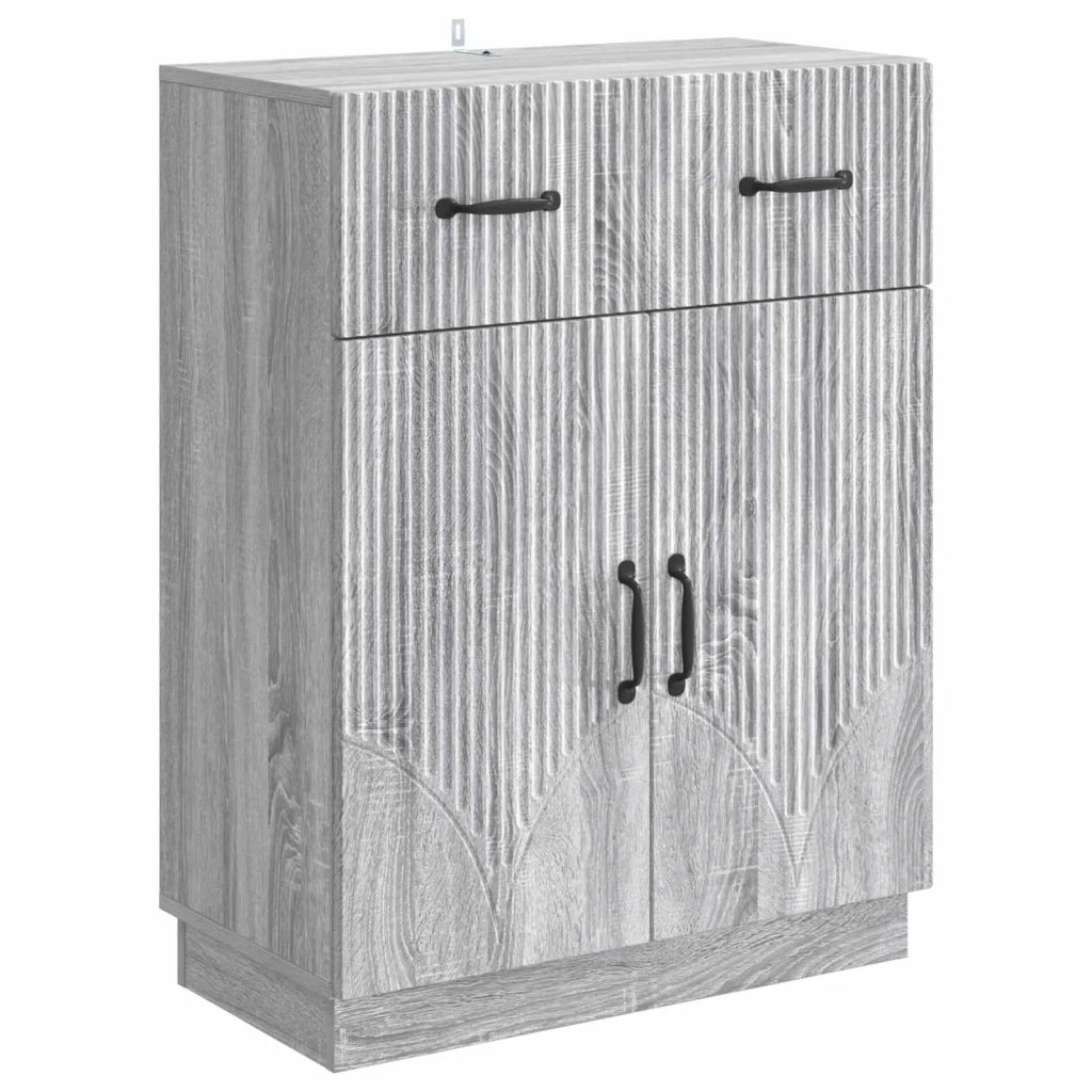 Credenza Grigio Sonoma 66 x 34,5 x 87 cm Legno ingegnerizzato 895331
