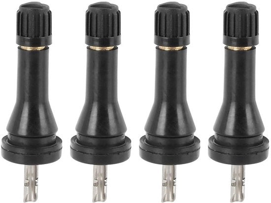 Sensore di pressione pneumatica - 4 pezzi - Valvola di sfogo in gomma - Sterzo - Bocchetta di regolazione inclinazione - Adatto per Nissan Teana/Qashqai/Sylphy - Diametro interno 5 mm - Pressione pneumatica