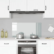 Paraschizzi per Cucina Trasparente 100x50 cm in Vetro Temperato 249476