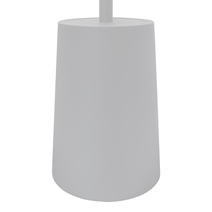 Porta scopino serie tower bianco