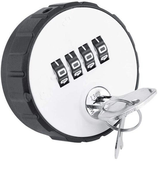Codice a 4 cifre - Zinklegering - Slot sicuro - Pratico per armadi - 20 mm di spessore - 100 combinazioni di cifre