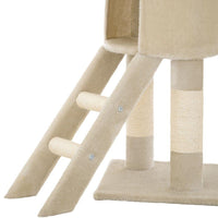 Tiragraffi per gatti 142 cm beige 3708072