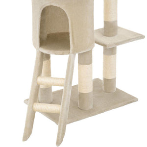Tiragraffi per gatti 142 cm beige 3708072
