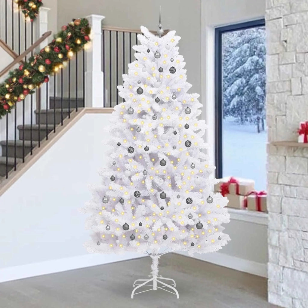 Albero di Natale artificiale Bianco 128 x 128 x 270 cm