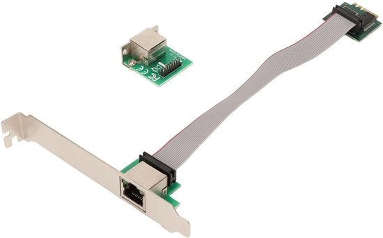 Adattatore Ethernet server Gigabit M.2 A+E I210AT - Elevate prestazioni e stabilità - 1000M - NIC Ethernet RJ45 - Adatto per diverse applicazioni