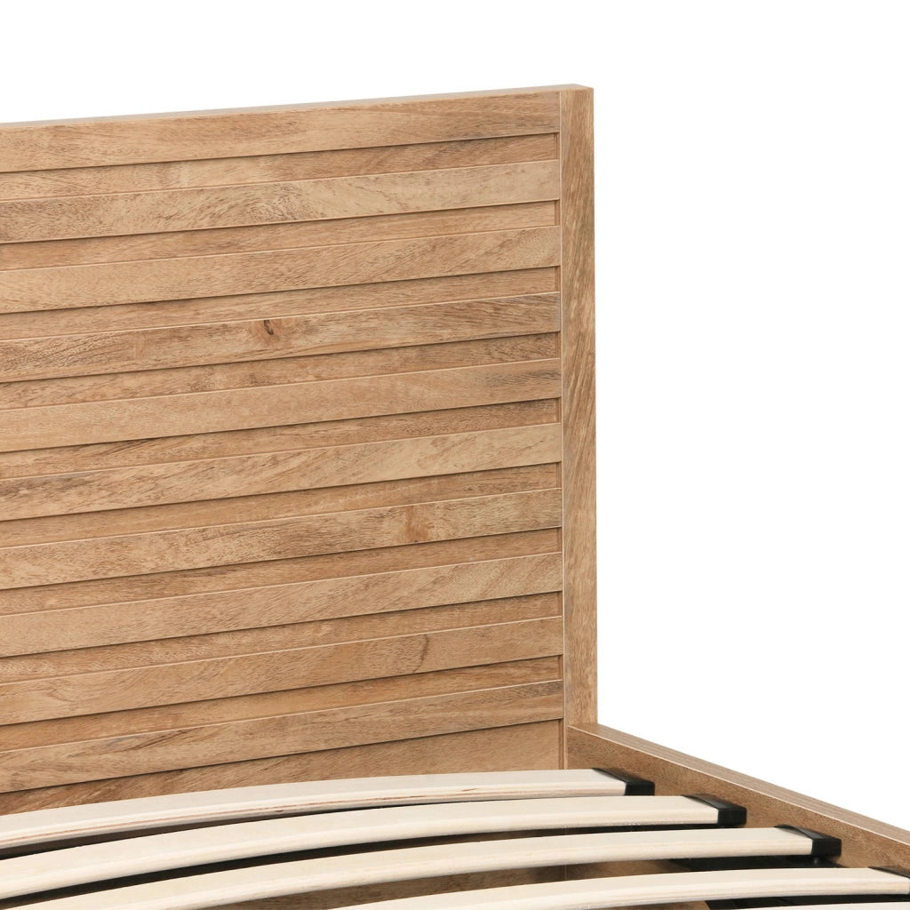 Letto contenitore con rete a doghe e testiera 90x190cm decorazione