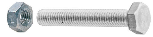 sc viti a metallo testa esagonale 8x 40 c/dadi (pz.6) cod:ferx.40151