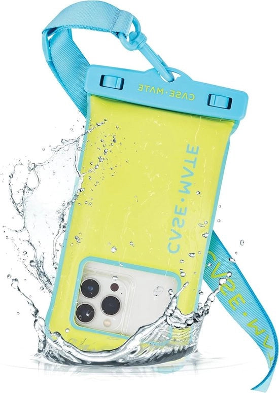 Porta cellulare impermeabile compatibile con touchscreen - Porta cellulare impermeabile flottante con cinturino da spalla per iPhone 14 Pro Max - 13 Pro Max - 12 Pro Max - 11 - S22 Ultra