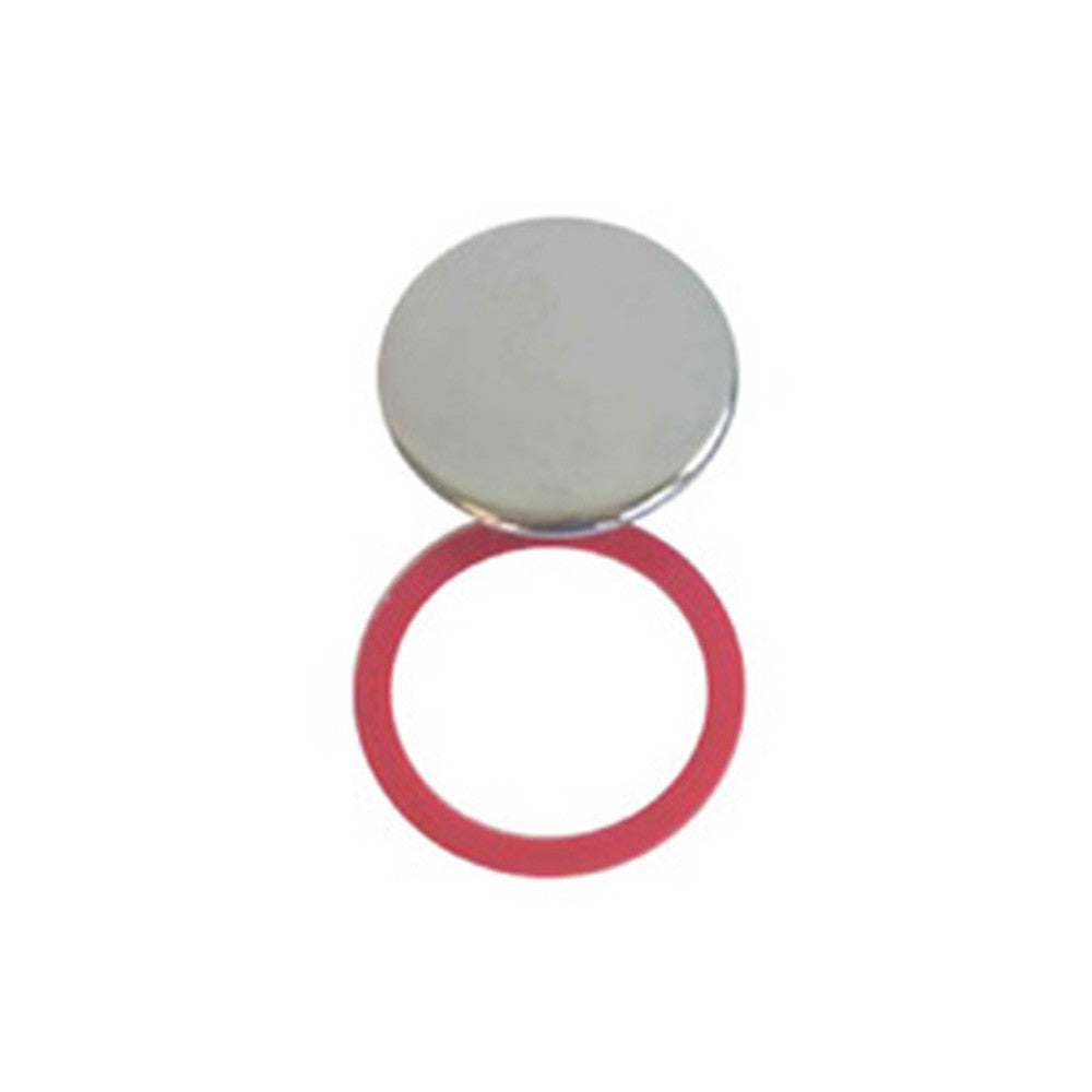 Coppia graffa in ottone per maniglia rubinetto