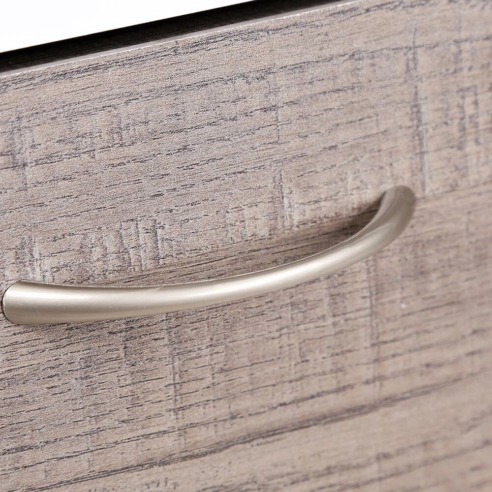 Scarpiera Panca 1 Anta Tripla Profondita con Seduta in Eco Pelle Grigio 60x30x48