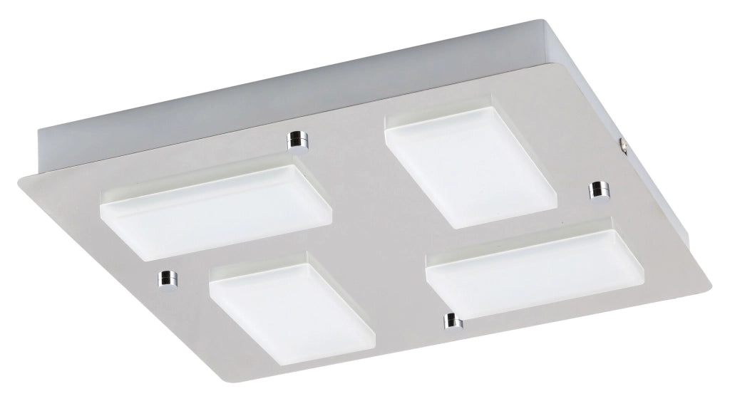 Plafoniera LED bagno Rabalux Ruben 30cm cromo IP44