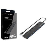 Conceptronic hubbies19bp hub di interfaccia usb 3.2 gen 1 (3.1 gen 1) type-a 5000 mbit/s nero