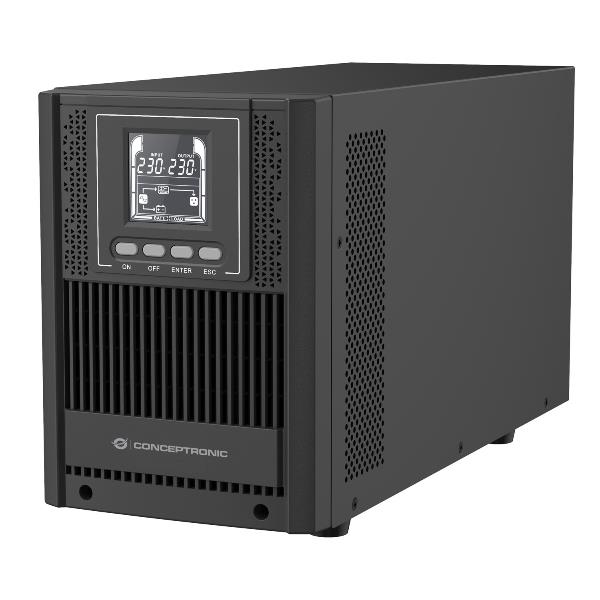 Conceptronic zeus52es2k gruppo di continuità (ups) doppia conversione (online) 2 kva 1800 w 4 presa(e) ac