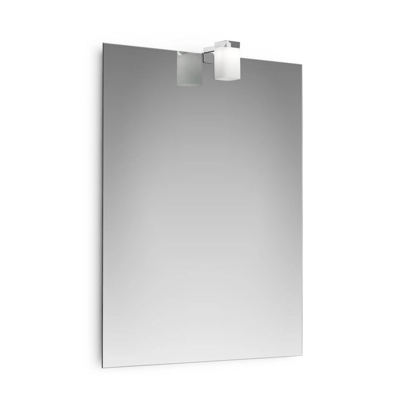 SPECCHIO A FILO  45X65 CM C/LAMPADA LED