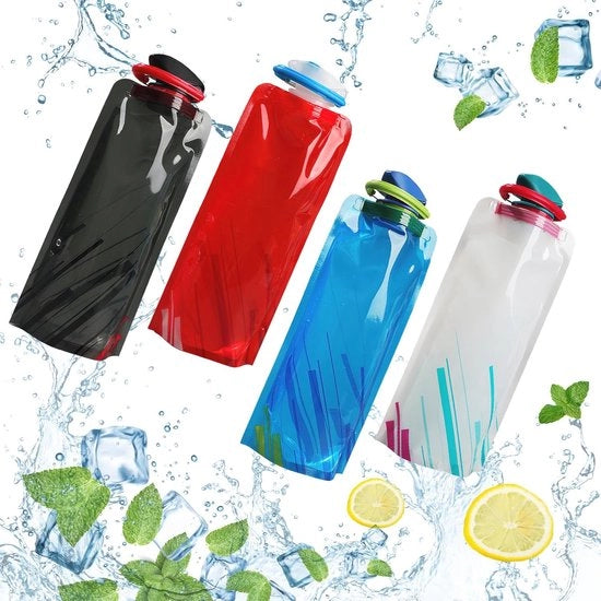 Bottiglia da 700 ml con chiusura a vite - Ideale per festival, sport e viaggi