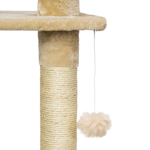 Tiragraffi per gatti 260 cm beige/bianco 3708093