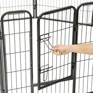 Recinto modulare per cani 80 cm 3708150