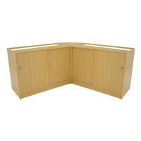 Set Banconi Andromeda LED C1200 x2 e LM60 – Acero, Vetro, Chiavi