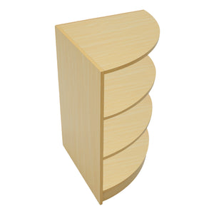 Set Banconi LED Acero Harmonia B1200 C1200 LM60 Vetrina Negozio con Serratura