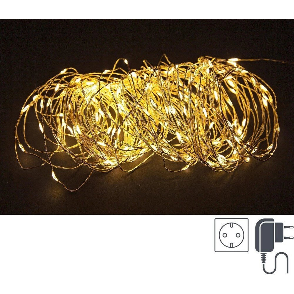 Striscia Luminosa con 100 MicroLED Classic IP44 (12 Pezzi)