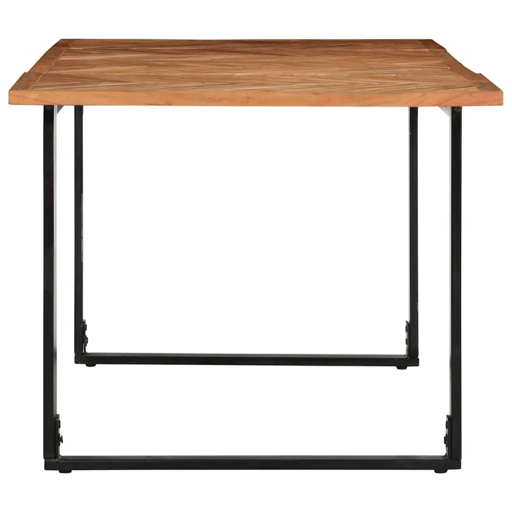 vidaXL Tavolo da Pranzo 180x90x75 cm in Legno Massello di Acacia