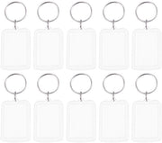 Fotolijst per 10 Stuks - Luce per Fotografie in Acrilato Transparente - Ornamenti Personalizzabili - Maniglie per Decorazioni - Adatte per Ricordi - Materiale Sostenibile