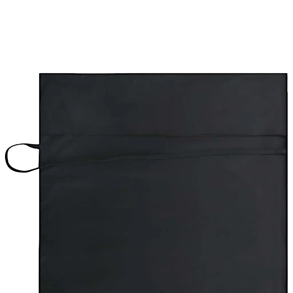 Asciugamani per lettino 2 pcs Nero 210 x 75 cm 42011513