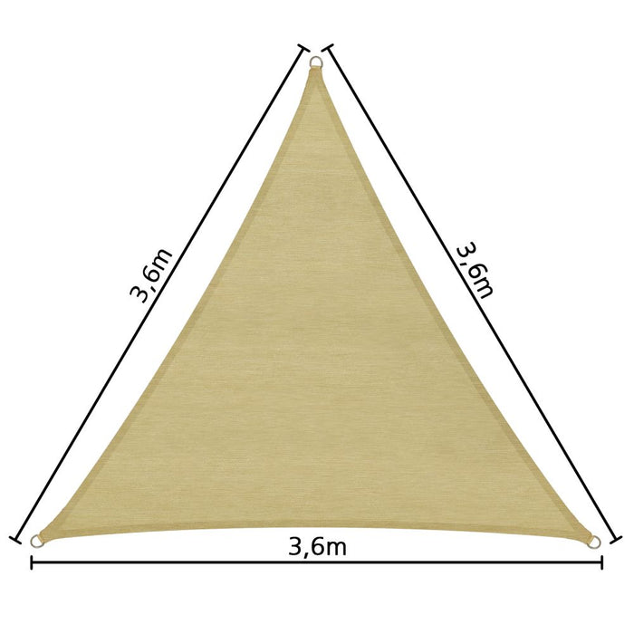 Vela parasole triangolare 360 ​​cm 2208093_2
