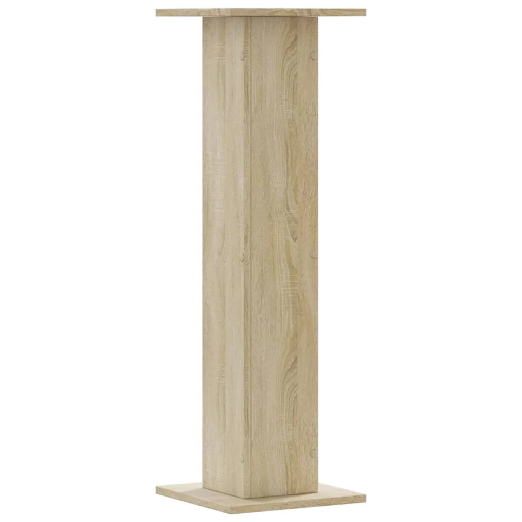 Portavasi mobili per fiori set da 2 legno ingegnerizzato Sonoma marrone 02_0045348