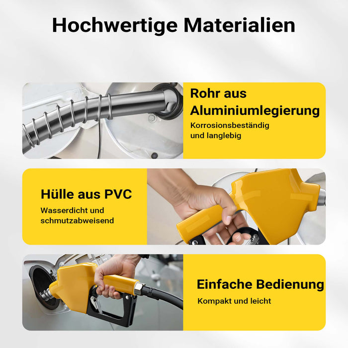 Pistola erogatrice automatica per gasolio e diesel 24 mm (3/4") 120 l/min DN20