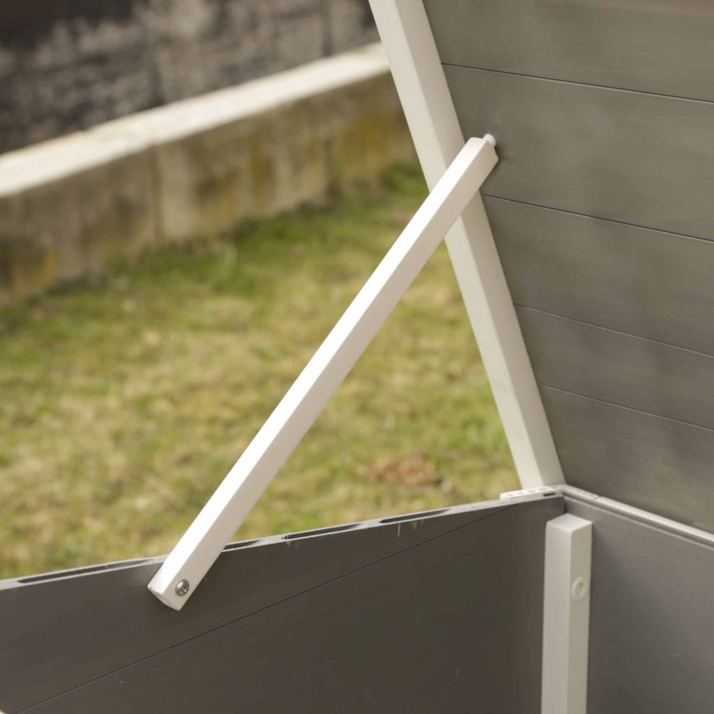 Kerbl Pollaio ECO Barney in Plastica 137x73x83 cm Grigio e Bianco 423474