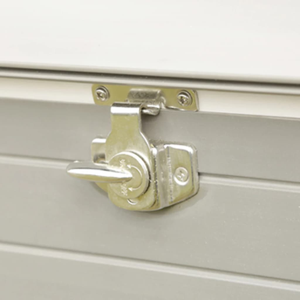 Kerbl Pollaio ECO Barney in Plastica 137x73x83 cm Grigio e Bianco 423474