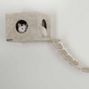 Kerbl Percorso Sospeso per Gatti Mount Everest in Legno Beige 425774