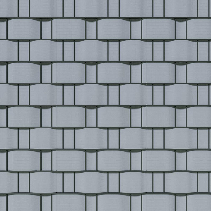 Schermo privacy Pellicola frangivento anti-peepers schermo per recinzione PVC grigio 70 m 2208212