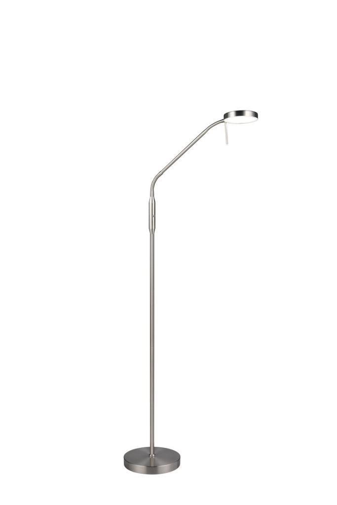 Lampada da terra MORENO LED 3W nichel 160cm touch CCT
