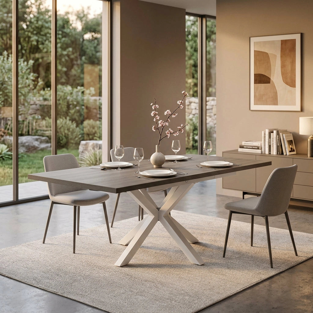 Tavolo da pranzo allungabile 160/200x90 - THISBE
