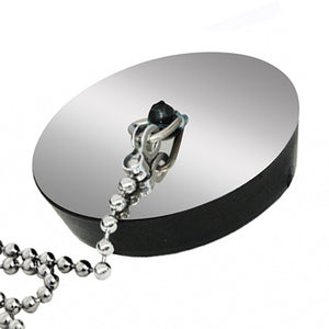 Tappo con catena e placca inox