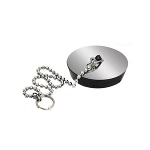 Tappo con catena e placca inox