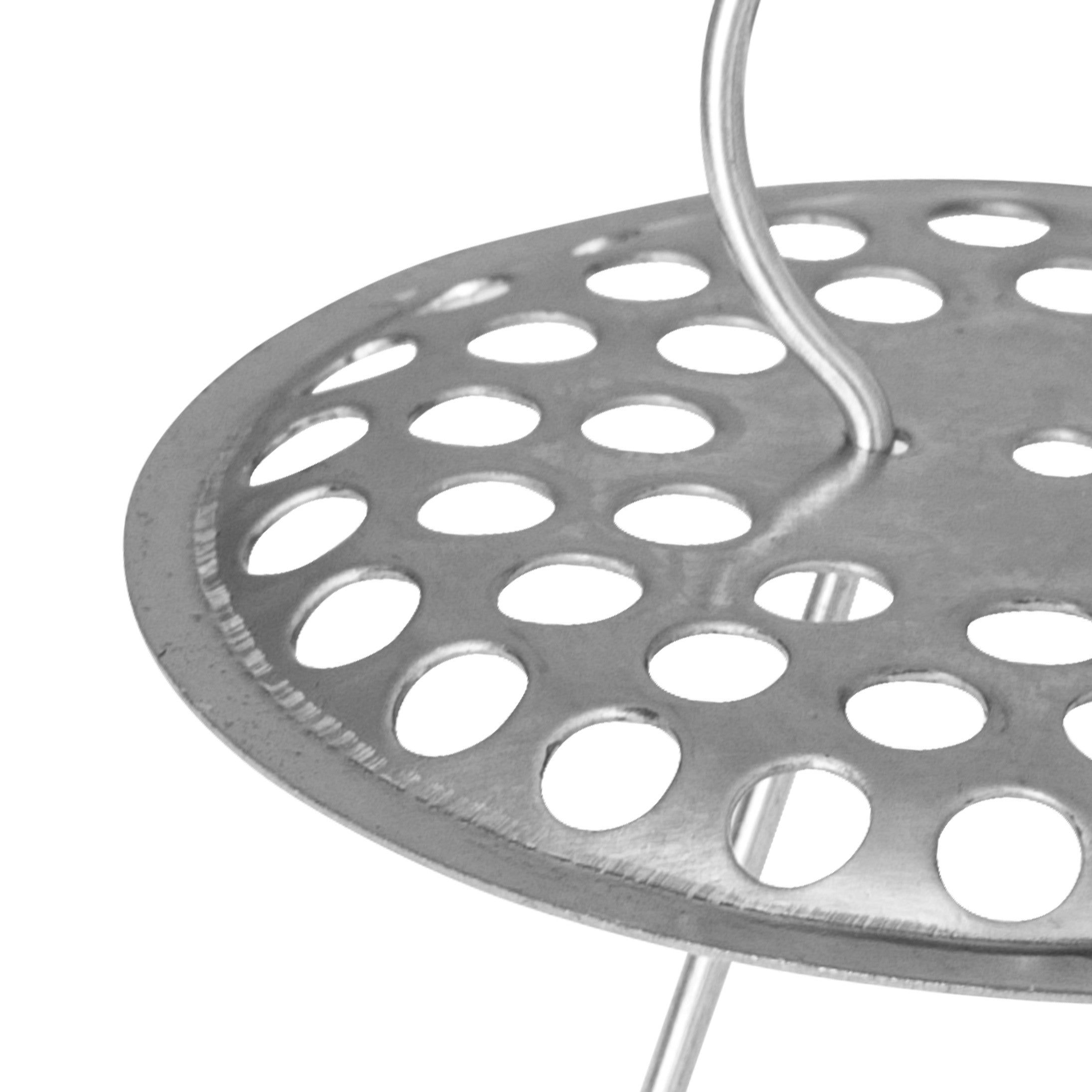 Griglia copripiletta in acciaio inox d 65 mm