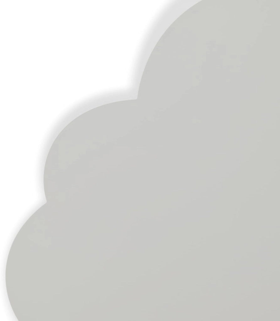 Applique LED a Forma di Nuvola per Cameretta Bambini, 9W 630 Lumen, Luce Selezionabile 3000K/4000K/6500K, Design Bianco in Metallo e Acrilico, IP20 – 298x180mm