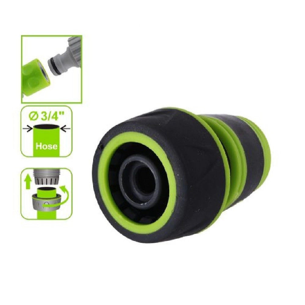 Trade Shop - Raccordo Con Innesto Rapido Per Tubo Da 3/4" 19mm Connettore Universale 94759 -