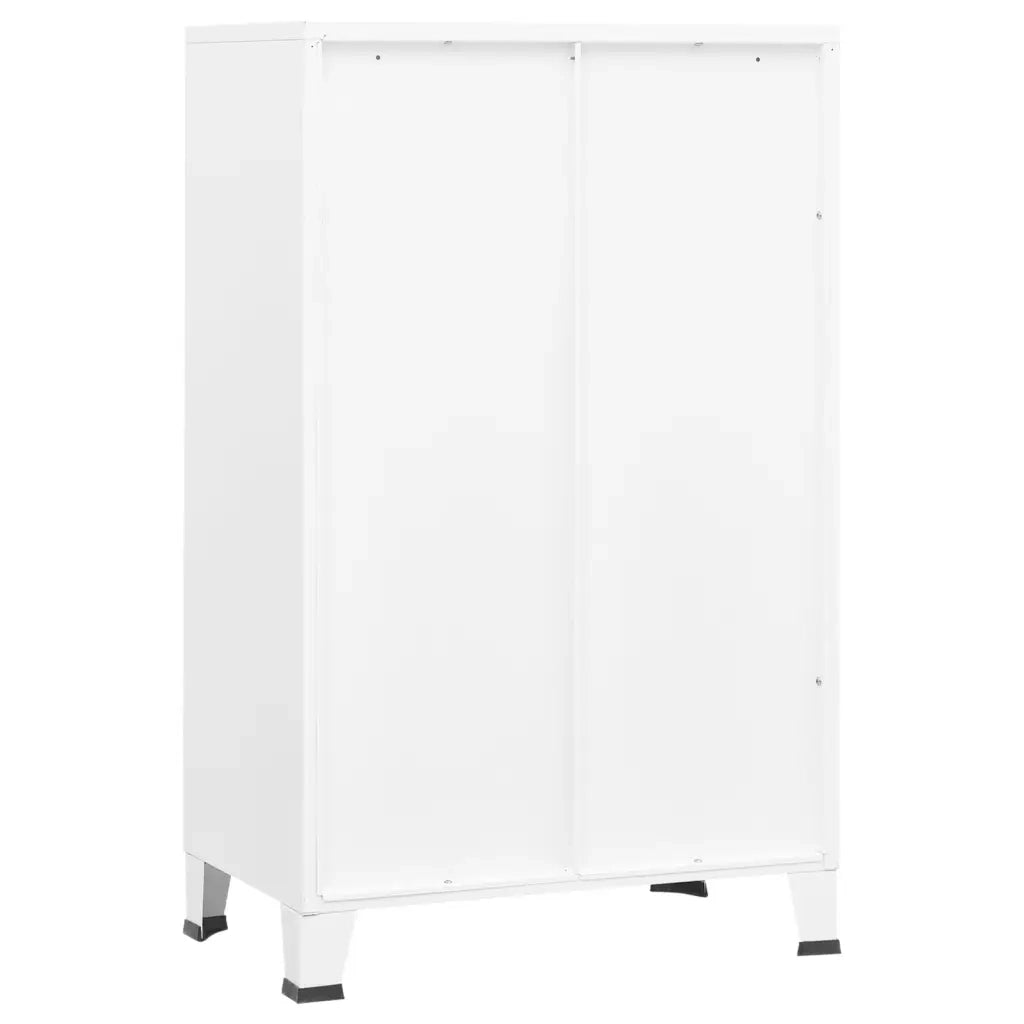 Armadio Classificatore Industriale Bianco 70x40x115 cm Metallo 339622