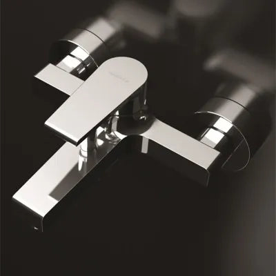 Miscelatore vasca bianco opaco Mariani serie Artic kit doccia incluso
