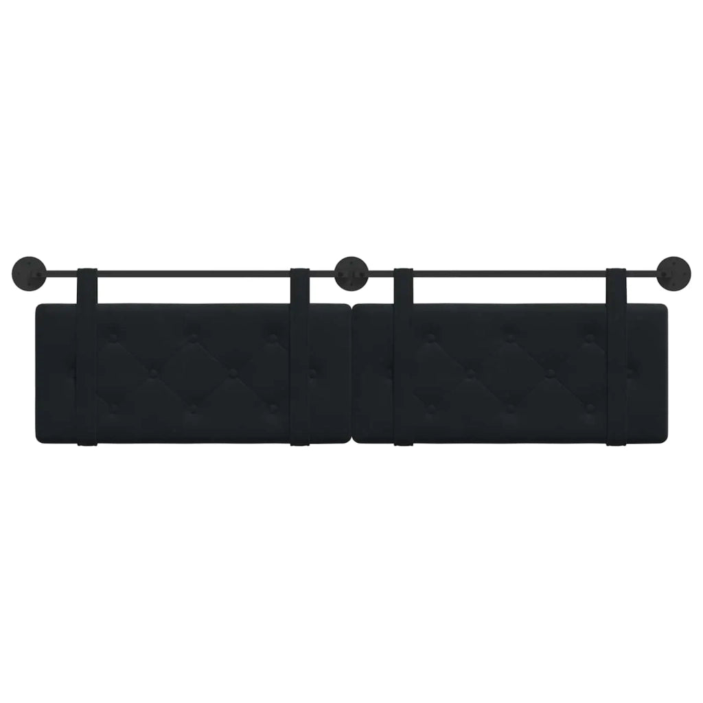 Testiera | Testata sospesa Nero Velluto